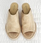 New! Women's Free People Size 7.5 Running in Wedges Mules Cafe — photo 6