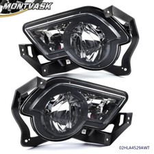 Clear Lens Fog Light Fit For 2002-2006 Chevy Avalanche 1500 With Body Cladding