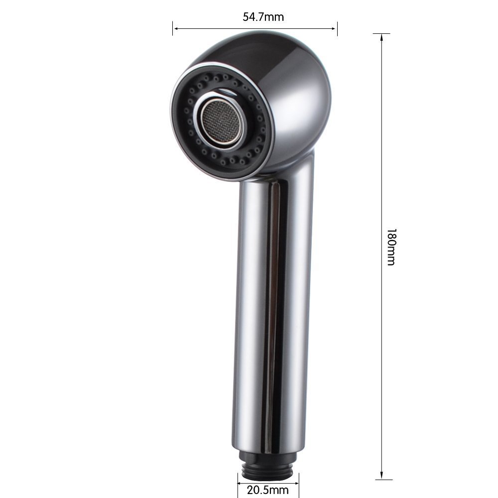 Bathroom Kitchen Faucet Pull-Out Spray Head Universal Replacement Part ...