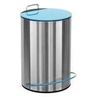 Treteimer Abfalleimer Kosmetikeimer MüLleimer TretmüLleimer Bad Eimer 5 L Blau