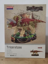 Balody Triceratops Dinosaur Building Block Set - 1667 PCS Sealed Toy Kit