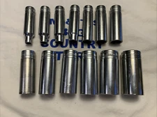 Snap-on Tools USA 1/2" Drive SAE 13pc 6pt Deep Chrome Socket Set 313TSYA