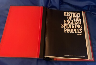 VINTAGE CHURCHILL HISTORY OF THE ENGLISH SPEAKING PEOPLE VOLUME 4 PURNELL