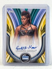 2020 TOPPS WWE WOMEN'S DIVISION EMBER MOON AUTO #/10 GOLD ROSTER AUTOGRAPH #4/10