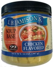 L.B. Jamison's Chicken Flavored Soup Base 14 oz (3 - pack)