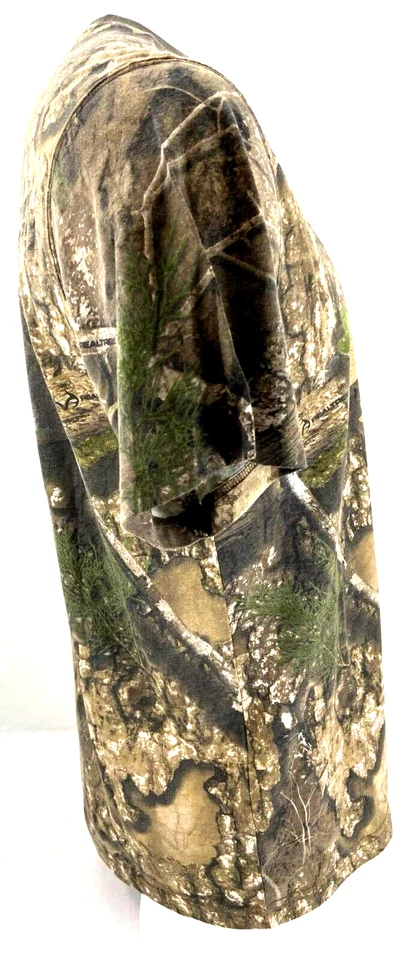 NEW Colosseum Athletics Realtree Camo Short Sleeve Crew Neck Tee T Shirt Men's L - Image 3 of 4