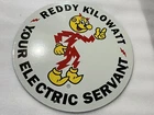 12” Vintage Style PORCELAIN SIGN PLATE Service Sign