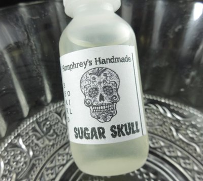 SUGAR SKULL Beard Oil Brown Sugar Vanilla Conditioner .5 oz Sample Halloween