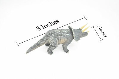 Triceratops Dinosaur, Museum Quality Plastic Replica 8