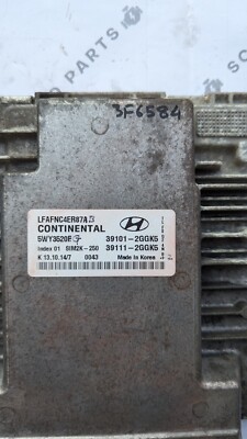 Used 2015-2016 Hyundai Sonata Continental SIM2K-250 ECU 39101-2GGK5/LFAFNC4ER87A