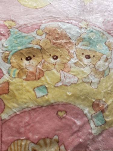 Manta de Colección Belpla Ster Mantas Bebé Visón Osos Cama Luna Peluche Nube Estrellas Gato - Imagen 6 de 12