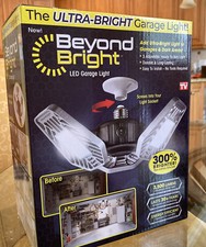 Beyond Bright LED Ultra-Bright Garage Light, 3,500 Lumens, NEW