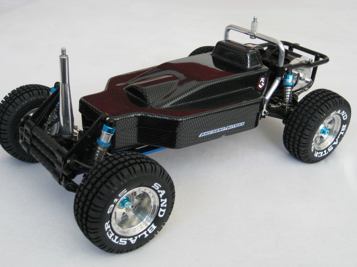 CARBON look Tamiya Rough Rider Sand Scorcher Radio Box | eBay
