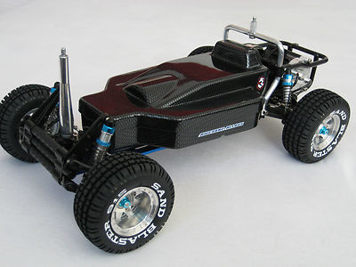 CARBON look Tamiya Rough Rider Sand Scorcher Radio Box | eBay