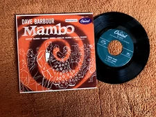 DAVE BARBOUR & his orchestra GUITAR MAMBO eap1545 7" single 45 rpm ep jazz latin