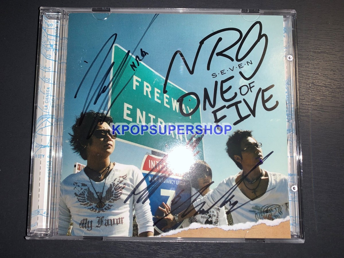 NRG 7th Album One of Five Autographed Signed CD Booklet Great OOP