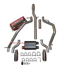 Dual Exhaust Kit Flowmaster Super 44 Fits 14-19 Chevrolet Silverado GMC Sierra