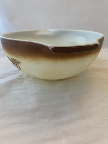 Vintage Pyrexx Brown Orchard harvest Cinderella Mixing Bowl 2.5 L - Picture 6 of 12