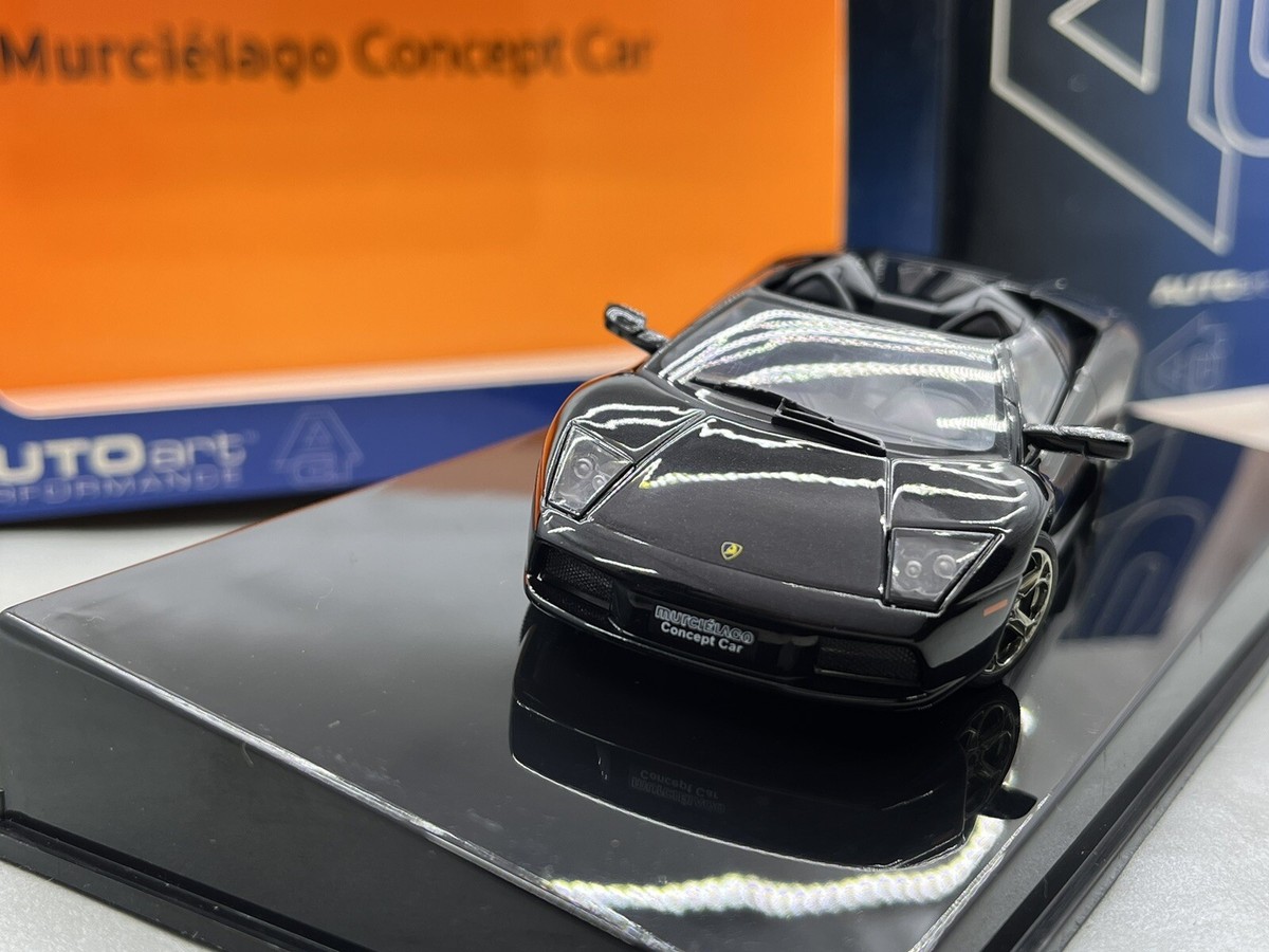 🇺🇦 1:43 AUTOART Lamborghini Murcielogo Concept 1/43 Black
