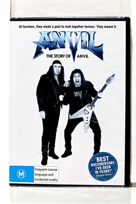 Anvil - The Story of Anvil : Reg 4 DVD New Sealed - Demigods of Canadian Metal