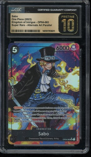Sabo (Alternate Art) graded CGC 10 for sale on eBay