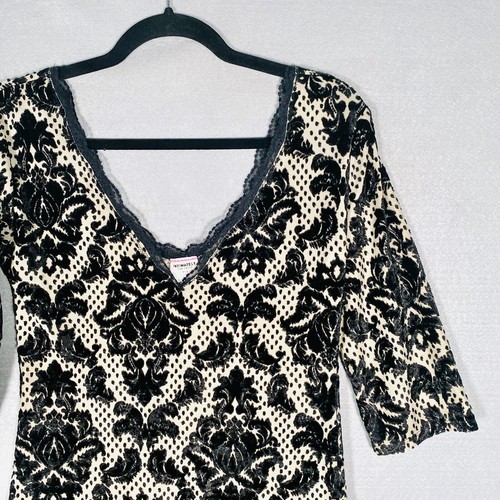 Free People Intimately Dress Womens M Black Velvet Mini Whimsy Goth - Picture 3 of 14