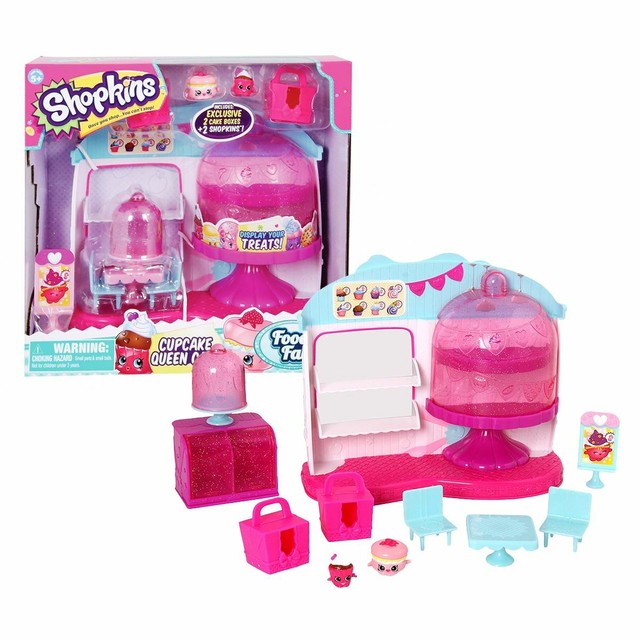 shopkins cupcake queen cafe