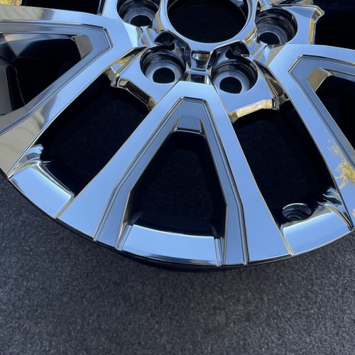 SINGLE 18 INCH WHEEL/RIM TOYOTA TACOMA LIMITED 2024-2025 GENUINE OEM CHROME CLAD - Picture 15 of 22
