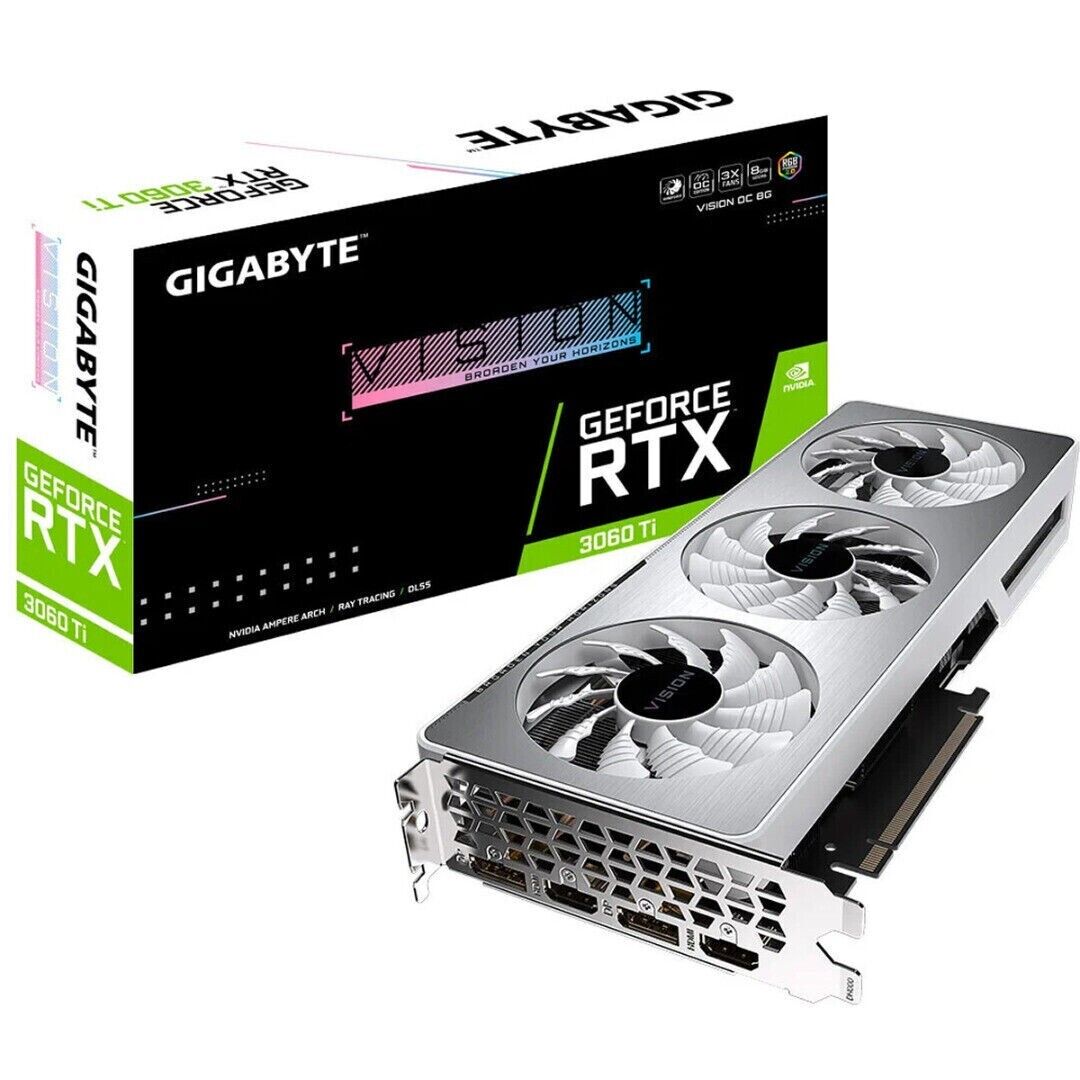 GIGABYTE+GeForce+RTX+3060+Ti+VISION+OC+8GB+GDDR6+Graphics+Card for