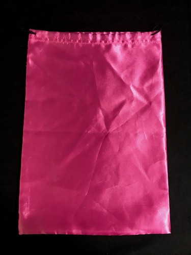 Diane B Dust Bag Storage Pouch Pink Silk 14.5" x 10" - Picture 6 of 9