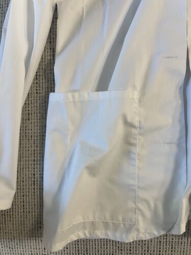 Cherokee Women’s Lab Coat, White Coat, Size Small - Picture 4 of 6