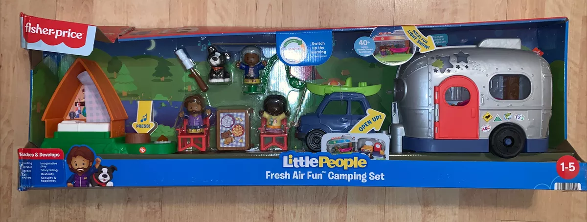Fisher price little sales people camping set