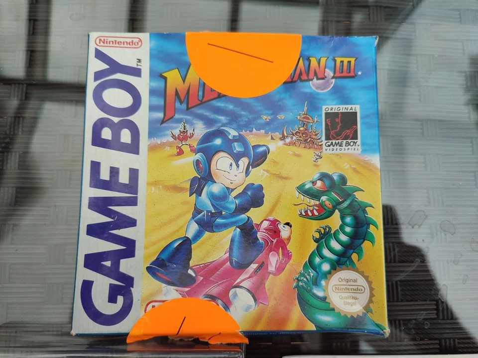 Mega Man 3 - Nintendo Game Boy [PAL Alemán] CIB *RARO* 🔥 Foto 2 de 4