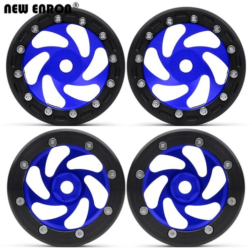 RC 2.2" Beadlock Wheel Rim for 1/10 Rock Crawler SCX10 II Wraith HPI TRX4 RBX10 - Picture 22 of 28
