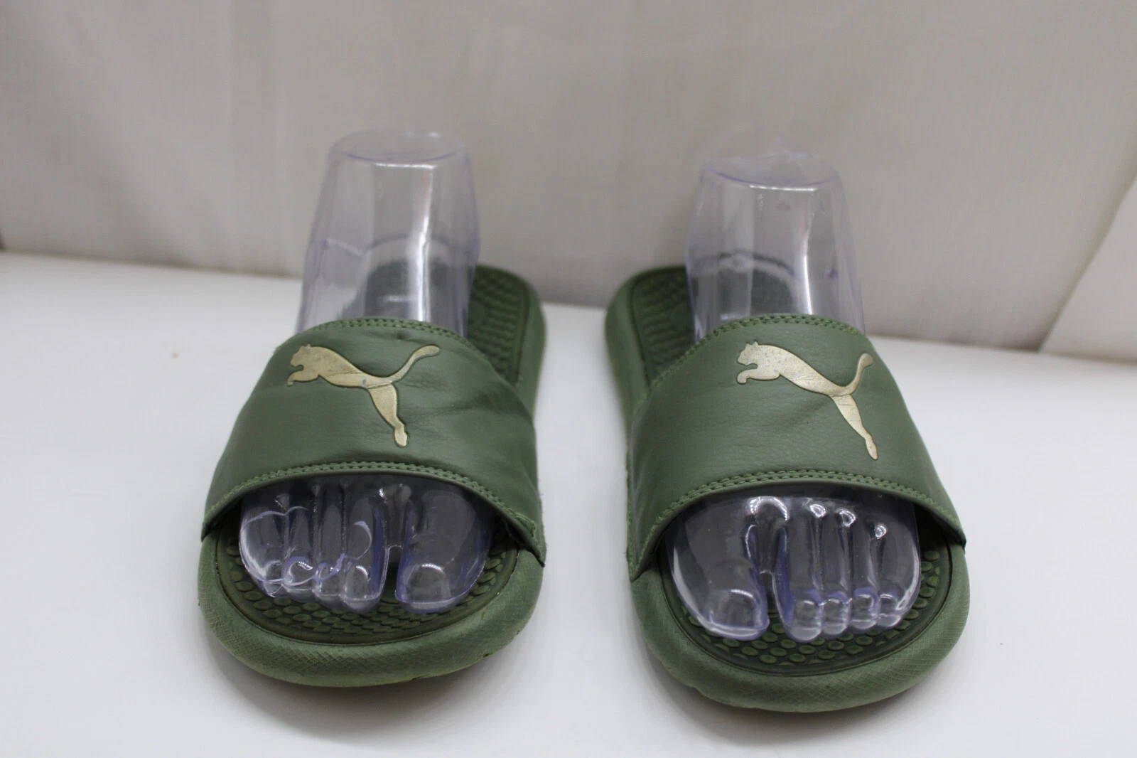 Sandali PUMA Verde Esercito Sintetici Superiore e Tessile 8 M