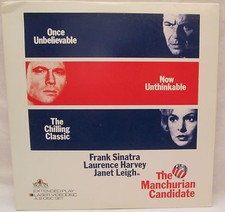 The Manchurian Candidate Laserdisc Frank Sinatra Extended Play 2 Disc Set