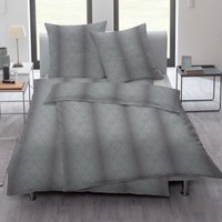 Estella Mako Jersey BettwäSche 135X200 Juri Anthrazit Grau Ornamente 6928-920