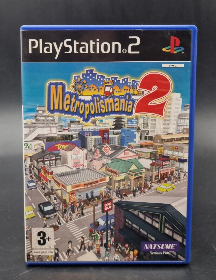 Metropolismania 2 - Sony Playstation 2 PS2 - PAL - Complet - Très Bon Etat