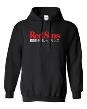 Akagi Redsuns Initial D Trueno AE86 JDM drift racing pull over hoodie hoodies