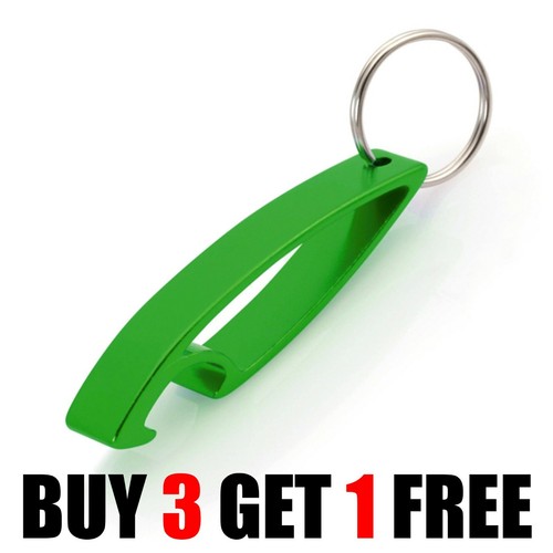 Metal Bottle Opener Keyring Key Ring Metal Bar Beer Novelty Gift Tool Claw Fob - Picture 3 of 18