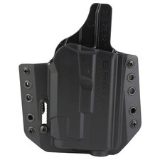 Bravo Concealment OWB Holster f/Glock 19 19X 23 32 45 w/Streamlight TLR-7 Black