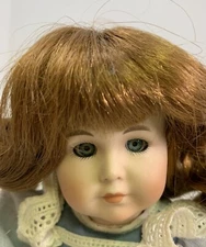 Alice Porcelain Doll By Joan Greene Hallmark 11” Victorian Memories LE #990s