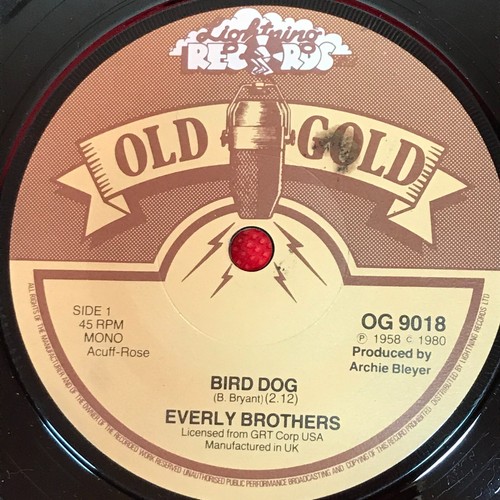 THE EVERLY BROTHERS Bird Dog 1980 UK 7" vinyl single Devoted To You 45 - Picture 4 of 4