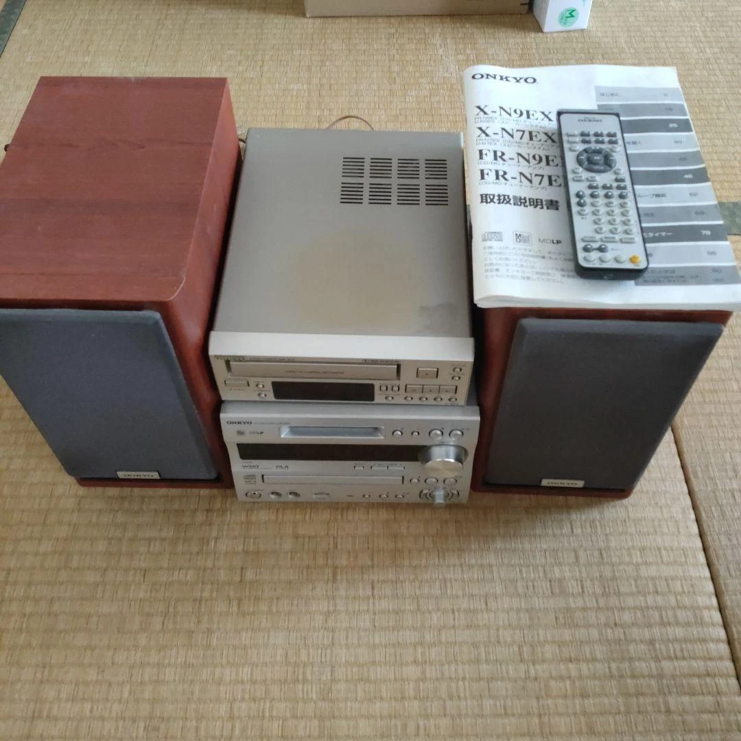 ONKYO mini component Set of FR-N7EX &X-N7EX & K-505X
