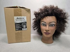 Marianna Ms Michelle Ethnic Manikin Mannequin Head 100& Real Human Hair #14114