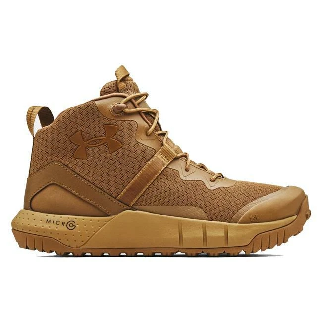 Men's Under Armour Micro G Valsetz Mid Tactical Boots 'Coyote Brown'  3023741 200