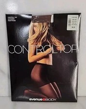 New Avenue Body Control top pantyhose size A/B Coffee