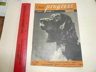 MOPAR Parts Progress Volume 2 Number 10 Issue - Vintage