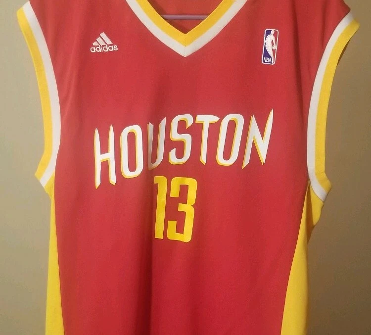 Rockets red store and yellow jersey