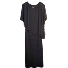 ADRIANNA Papell Black Formal Maxi Dress
